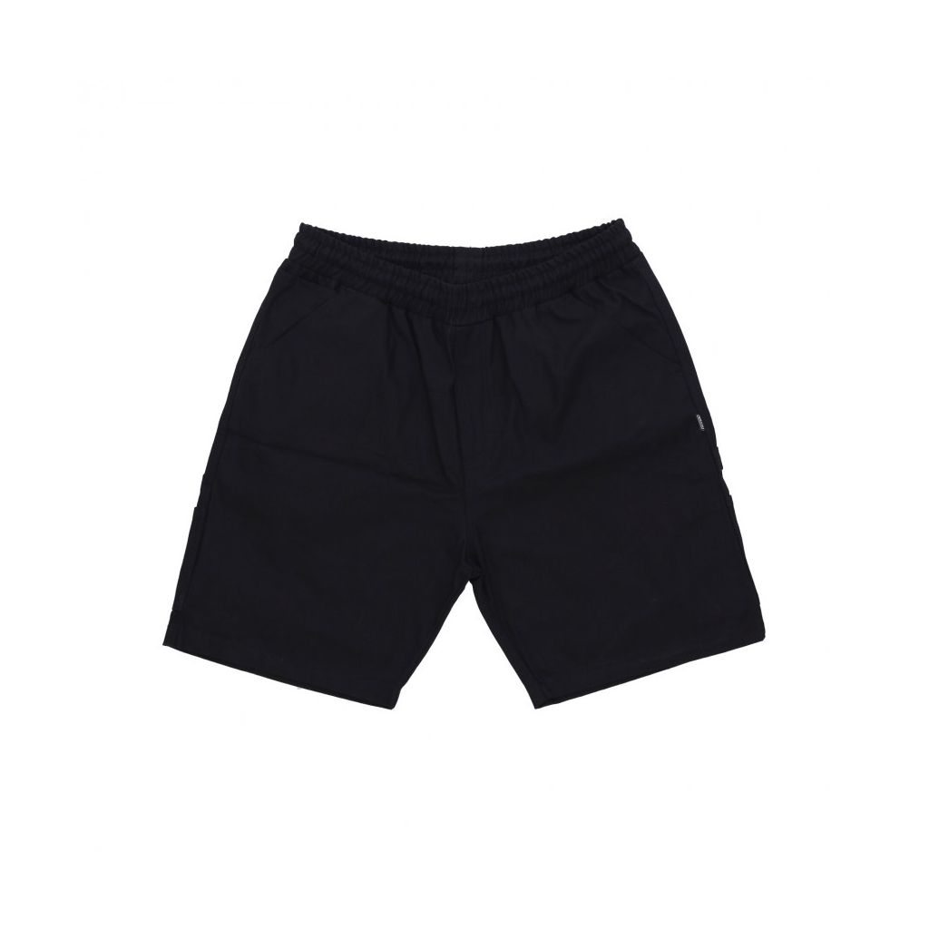 pantalone corto uomo canvas easy carpenter shorts BLACK