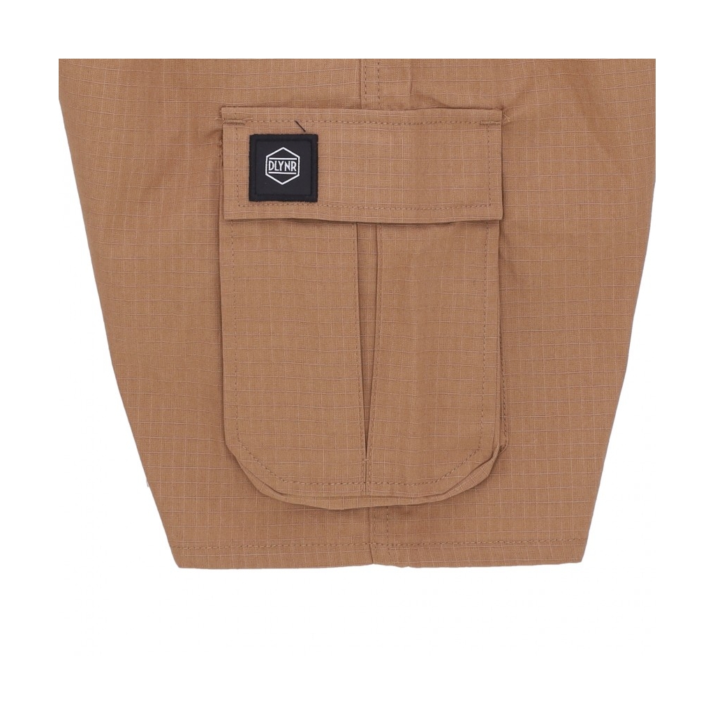 pantalone corto uomo cotton ripstop cargo easyshorts BEIGE