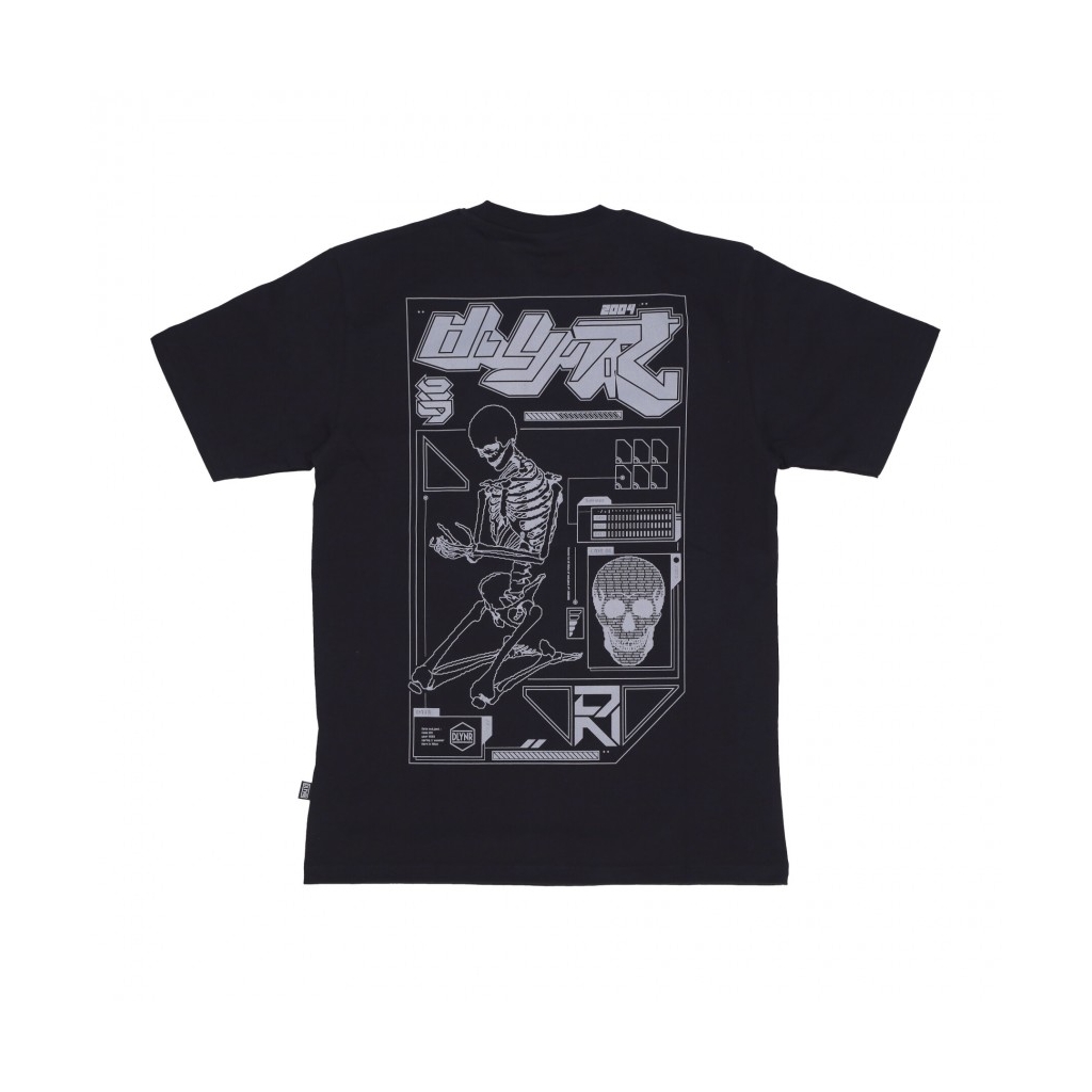 maglietta uomo data subjects tee BLACK