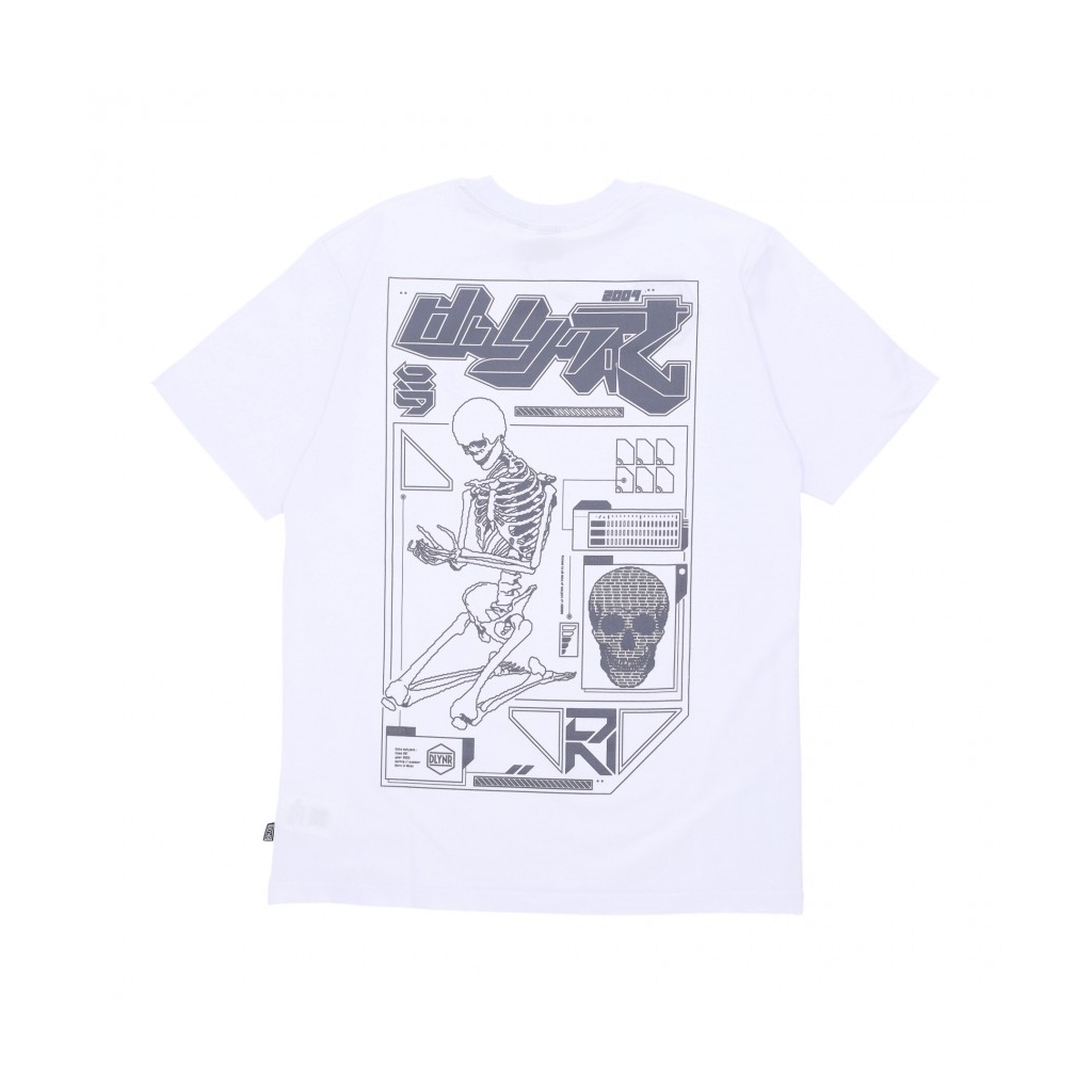 maglietta uomo data subjects tee WHITE