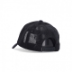 cappellino visiera curva uomo icon mesh cap ALL BLACK