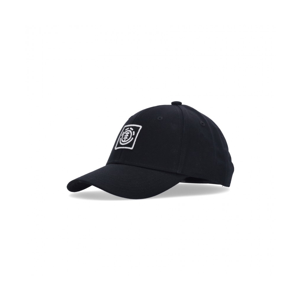 cappellino visiera curva uomo treelogo cap FLINT BLACK