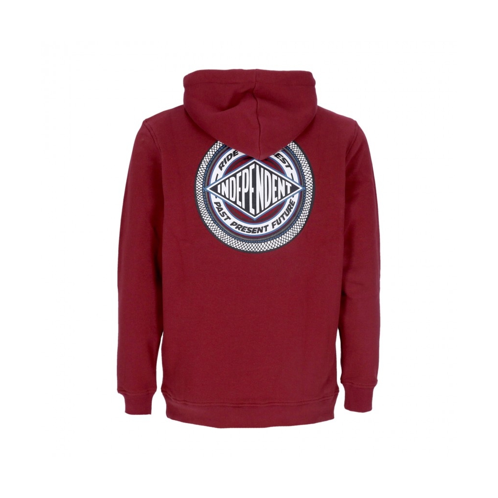 felpa cappuccio uomo eternal hoodie MAROON