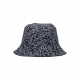 cappello da pescatore uomo monogram dlynr reversible bucket BLACK