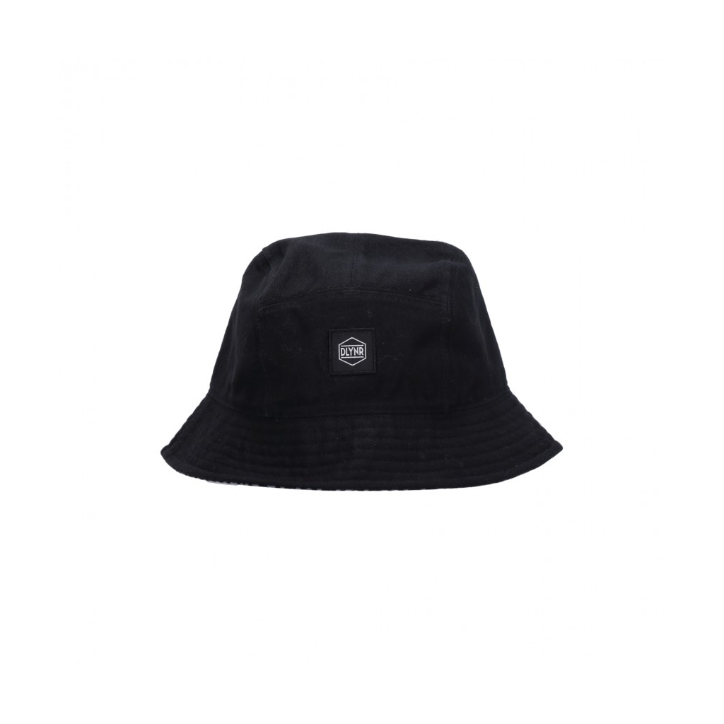 cappello da pescatore uomo monogram dlynr reversible bucket BLACK