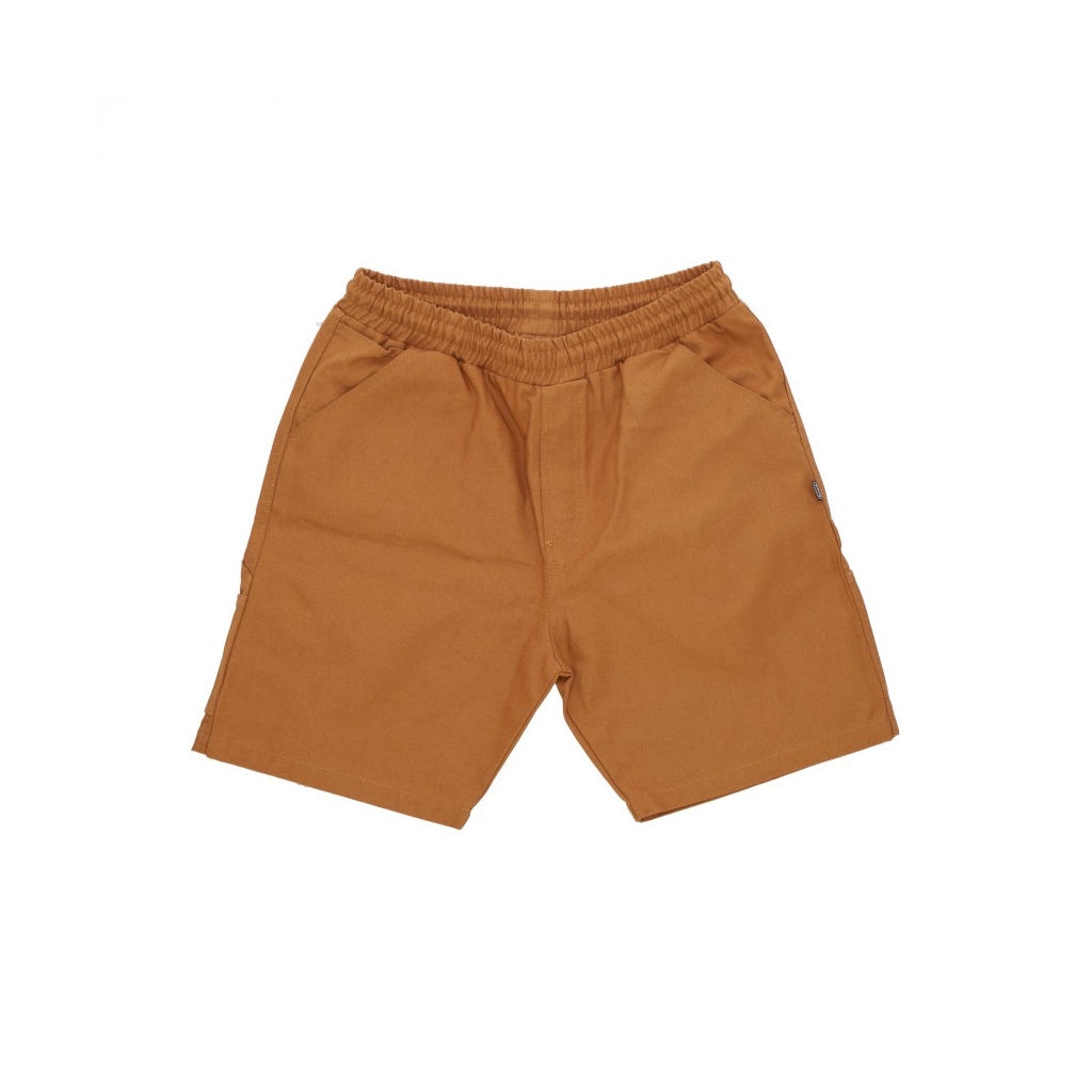 pantalone corto uomo canvas easy carpenter shorts CARAMEL