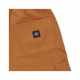 pantalone corto uomo canvas easy carpenter shorts CARAMEL