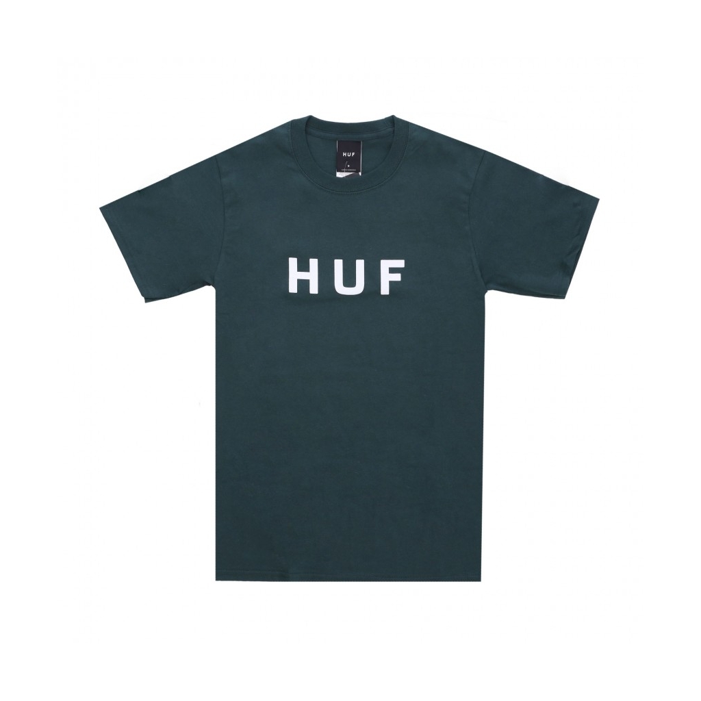 maglietta uomo essentials og logo tee FOREST GREEN