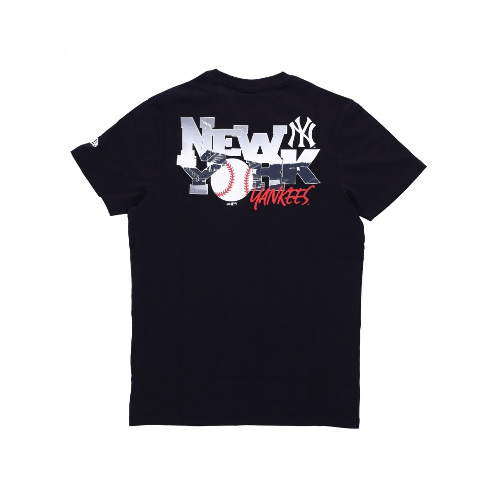 maglietta uomo mlb team logo graphic bp tee neyyan NAVY/WHITE