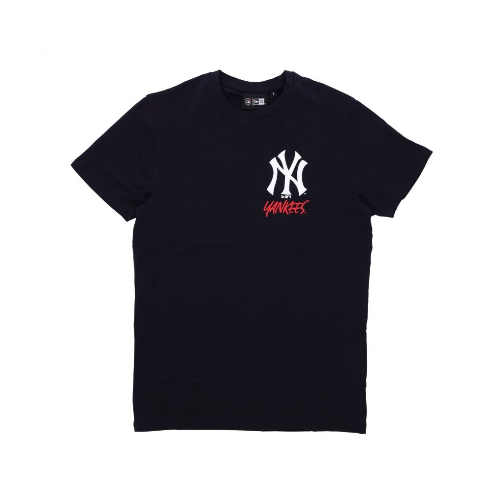 maglietta uomo mlb team logo graphic bp tee neyyan NAVY/WHITE