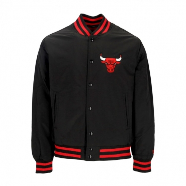 giubbotto bomber uomo nba script bomber chibul BLACK/FRONT DOOR RED