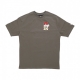 maglietta uomo ne character graphic os tee NEW OLIVE/WHITE