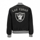 giubbotto bomber uomo nfl team logo bp bomber lasrai BLACK/WHITE