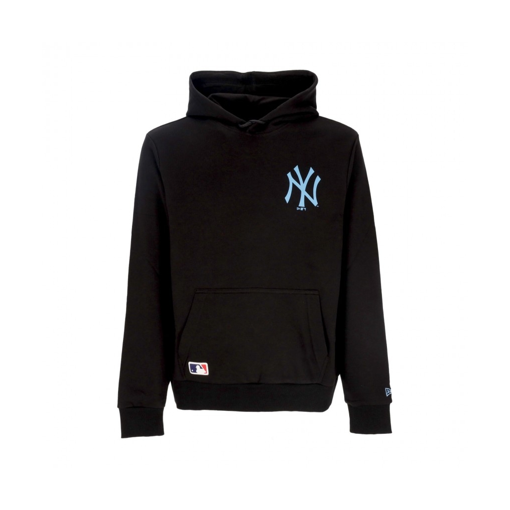 felpa cappuccio uomo mlb league essential bp hoodie neyyan BLACK/RAY BLUE