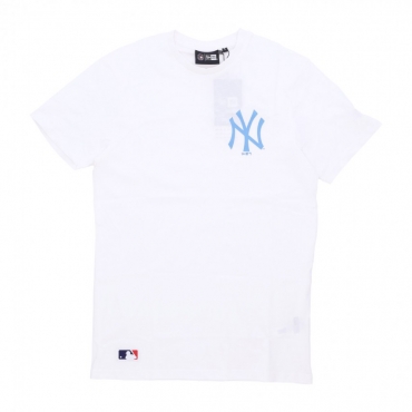 maglietta uomo mlb league essential lc tee neyyan WHITE/RAY BLUE