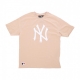 maglietta uomo mlb league essential cf os tee neyyan LIGHT BEIGE/WHITE