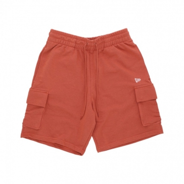 pantalone corto tuta uomo ne essential cargo short BRICK RED/WHITE