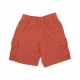 pantalone corto tuta uomo ne essential cargo short BRICK RED/WHITE