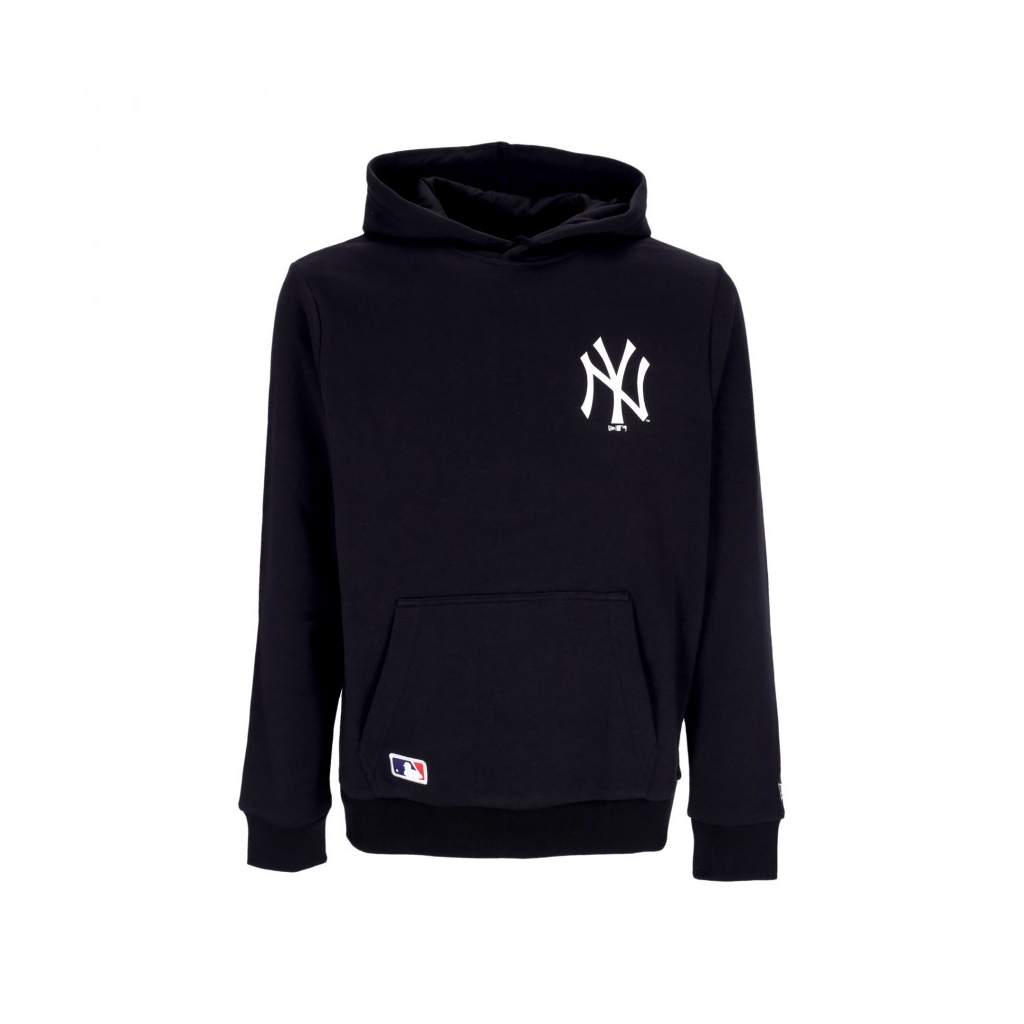 felpa cappuccio uomo mlb essentials hoodie neyyan BLACK/WHITE