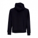 felpa cappuccio uomo mlb essentials hoodie losdod BLACK/WHITE