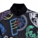 giubbotto bomber uomo nba all over print bomber BLACK/MULTI