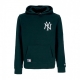 felpa cappuccio uomo mlb essentials hoodie neyyan DARK GREEN/WHITE