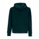 felpa cappuccio uomo mlb essentials hoodie neyyan DARK GREEN/WHITE