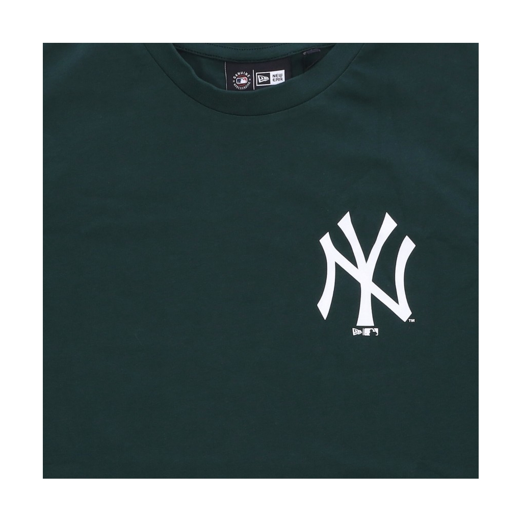 maglietta uomo mlb league essentials oversized tee neyyan DARK GREEN/WHITE