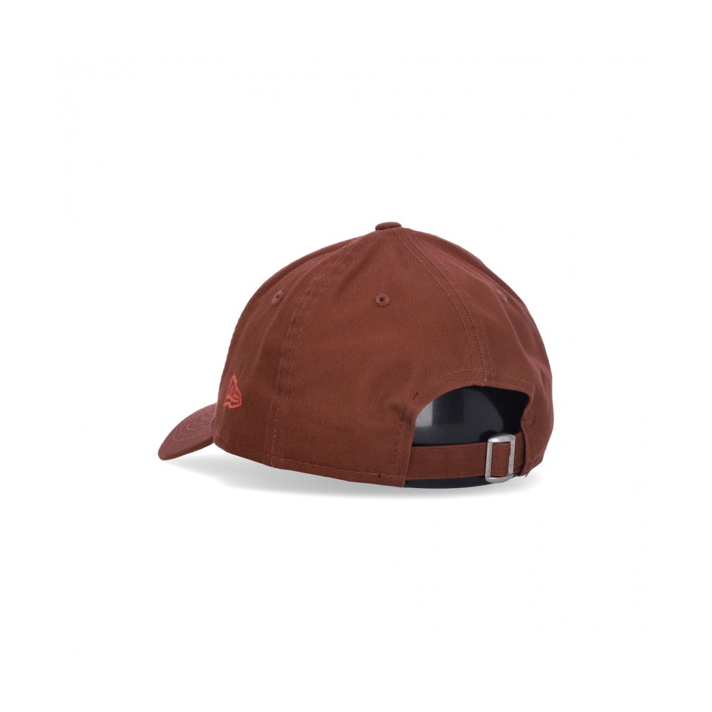 cappellino visiera curva uomo mlb league essential 940 neyyan BRICK RED/RUST