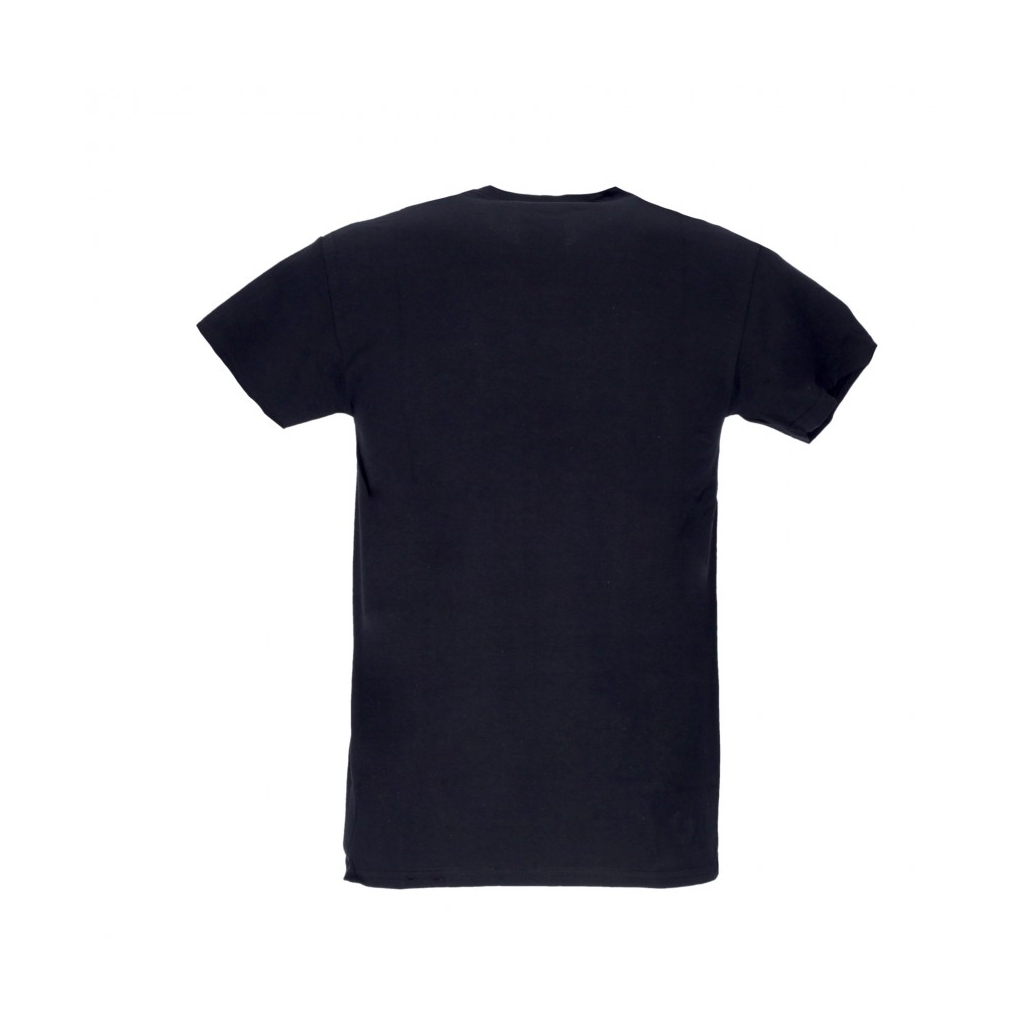 maglietta uomo outline tee BLACK/RED