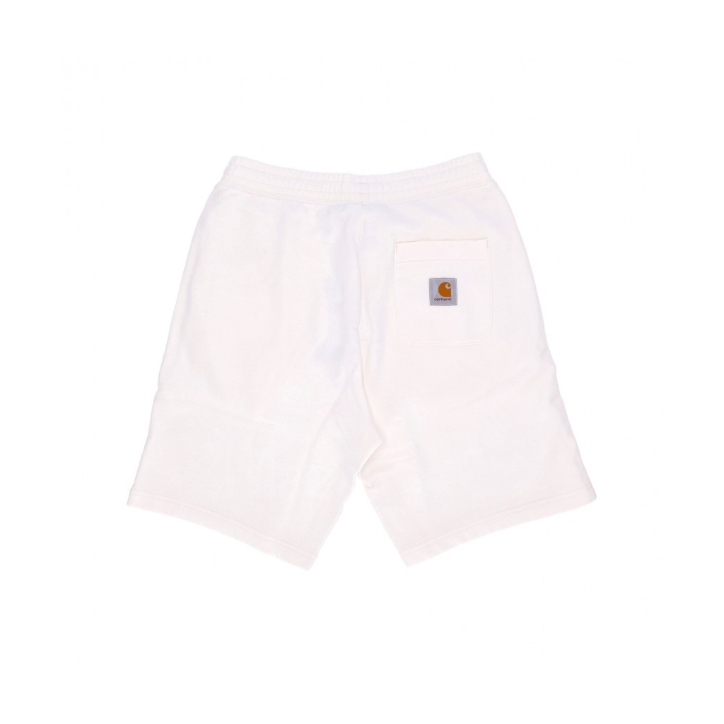 pantalone corto tuta uomo nelson sweat short WAX GARMENT DYED