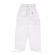 pantalone lungo uomo buffer pant twill WHITE