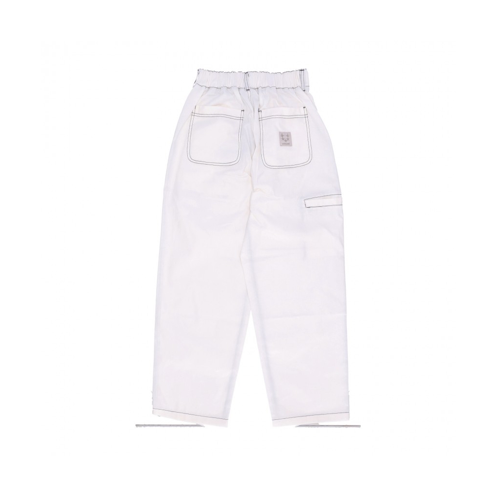 pantalone lungo uomo buffer pant twill WHITE