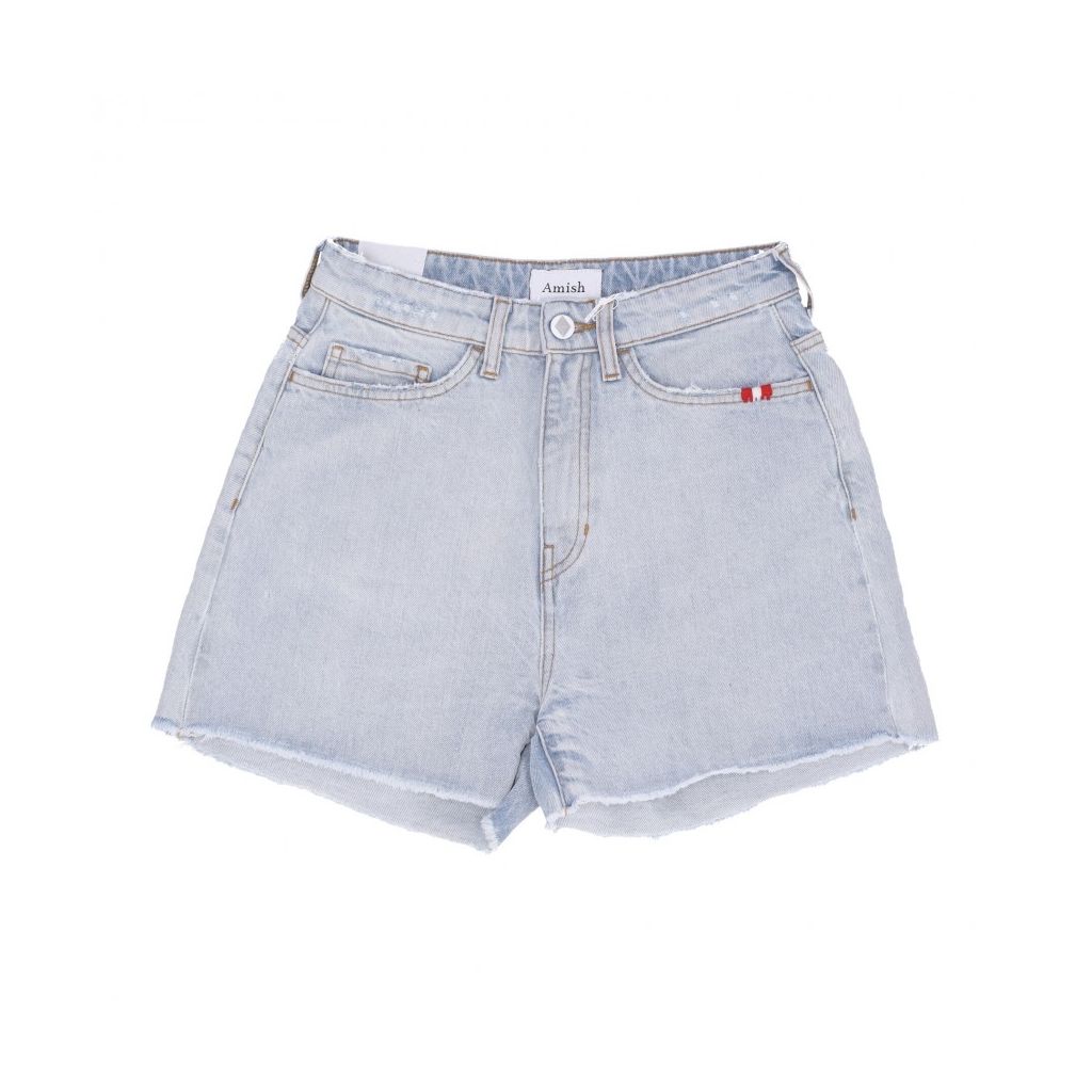 jeans corto donna short ivy denim SUN BLEACH