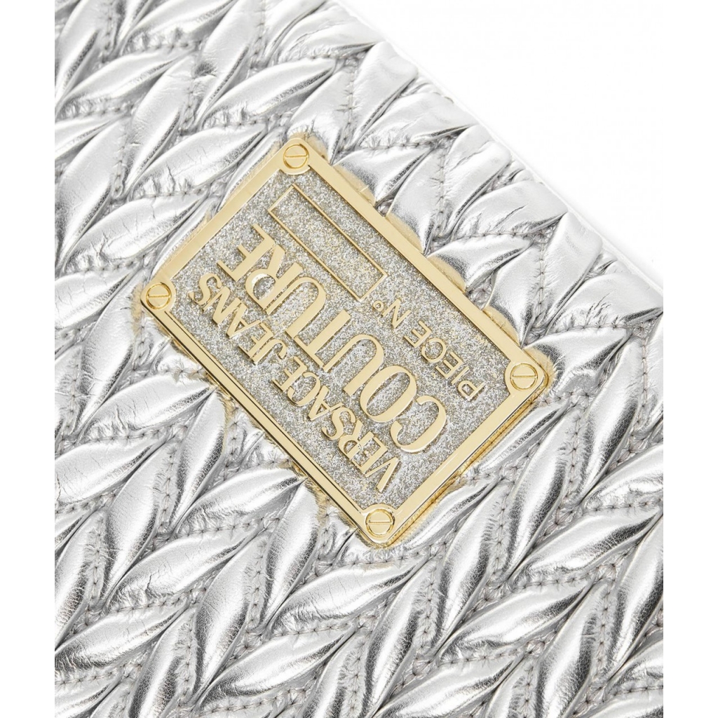 Clutch argento Bowdoo