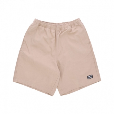 pantalone corto uomo easy relaxed twill short IRISH CREAM