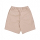 pantalone corto uomo easy relaxed twill short IRISH CREAM