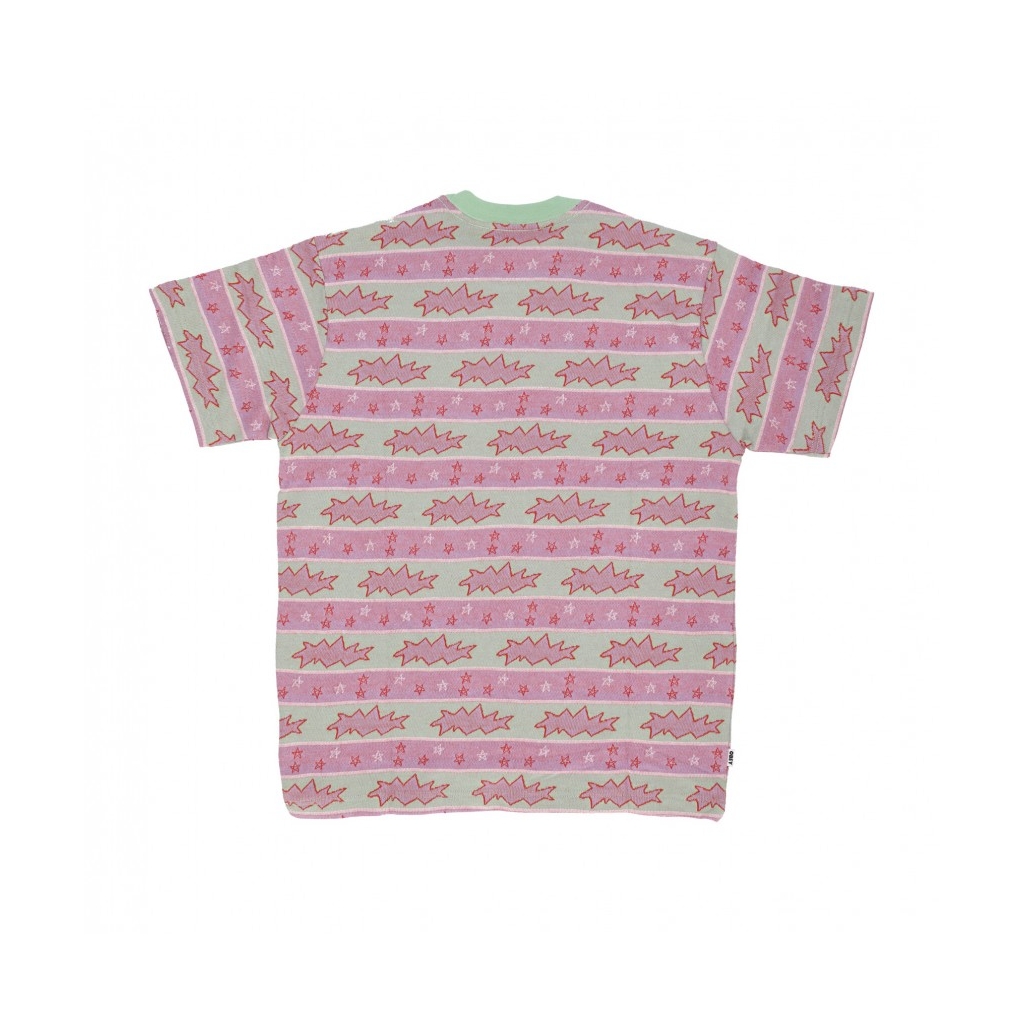 maglietta uomo snap tee GREEN FIG MULTI