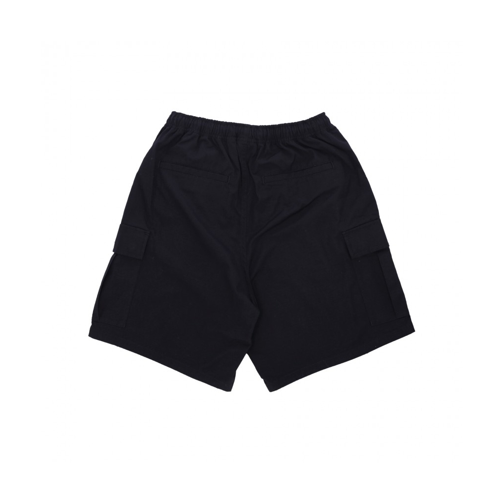 pantalone corto uomo easy ripstop cargo short BLACK