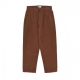 pantalone lungo uomo fubar pleated pant SEPIA