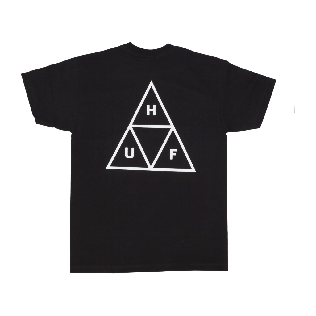 maglietta uomo set triple triangle tee BLACK