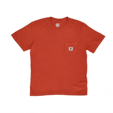 maglietta uomo basic pocket pigment tee PICANTE