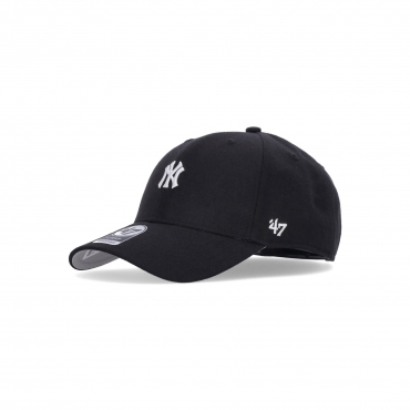 cappellino visiera curva uomo mlb base runner mvp neyyan BLACK/WHITE