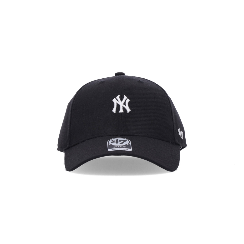 cappellino visiera curva uomo mlb base runner mvp neyyan BLACK/WHITE