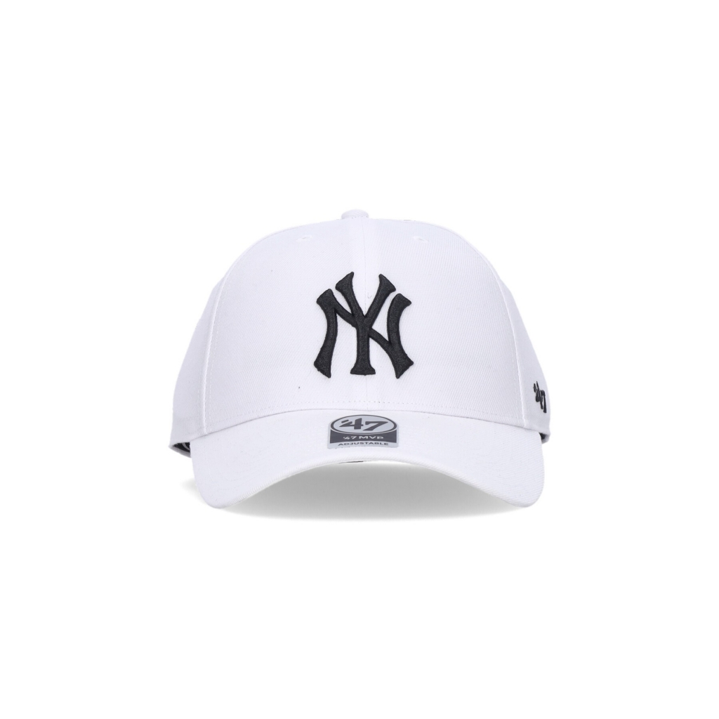 cappellino visiera curva uomo mlb mvp neyyan WHITE/BLACK