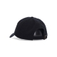 cappellino visiera curva uomo mlb clean up bosred BLACK/BLACK