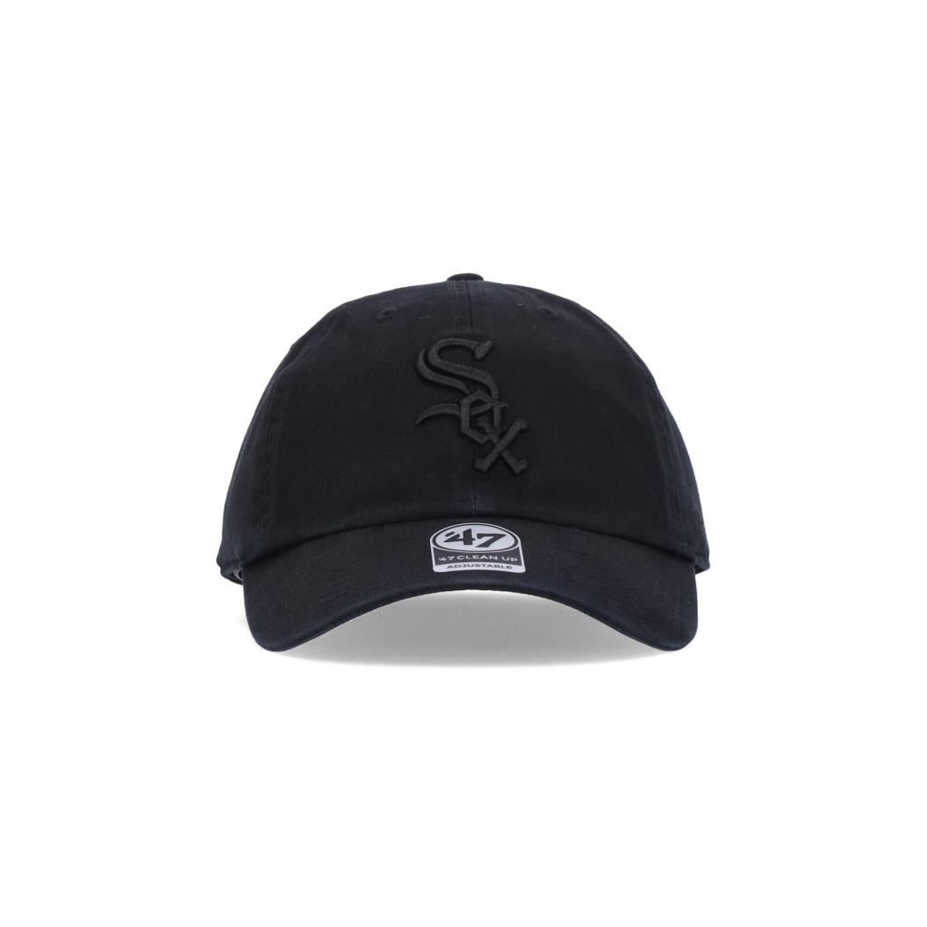 cappellino visiera curva uomo mlb clean up chiwhi BLACK/BLACK