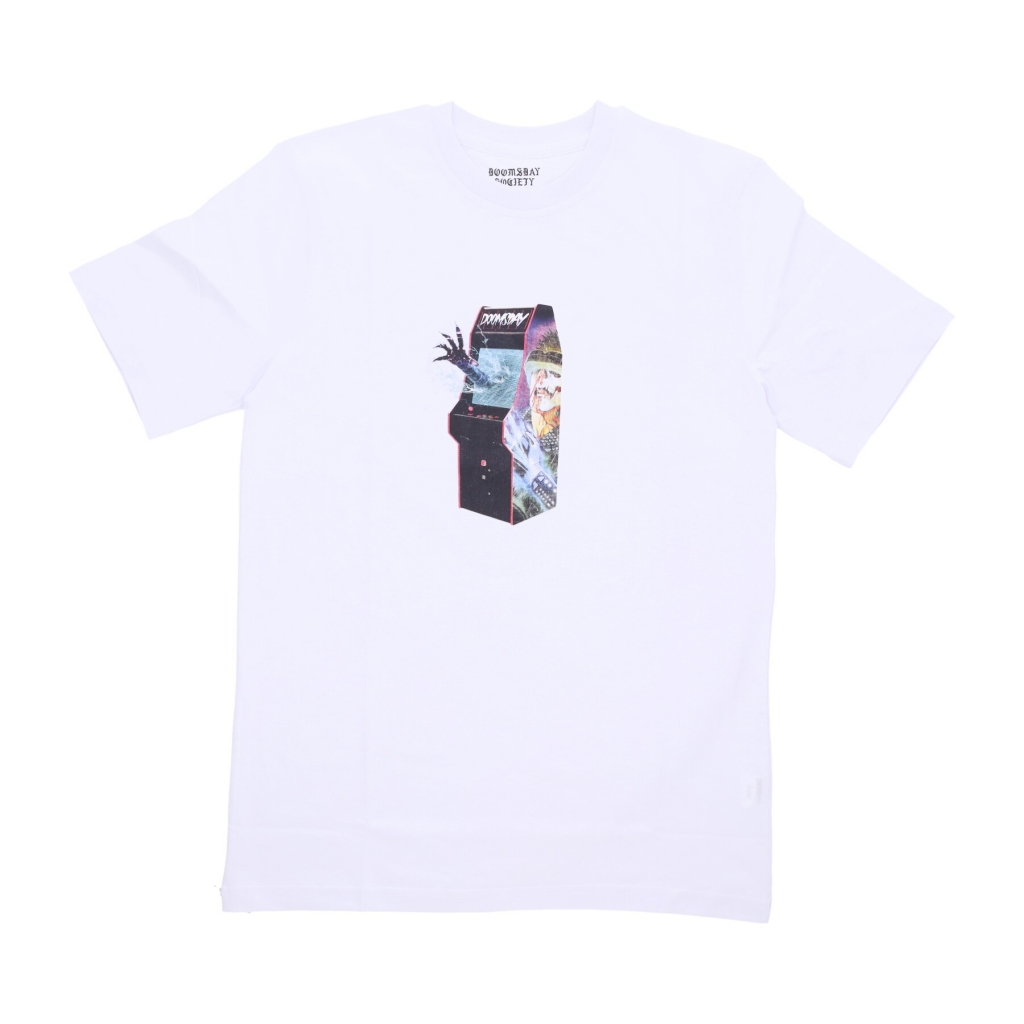 maglietta uomo arcadeath tee WHITE