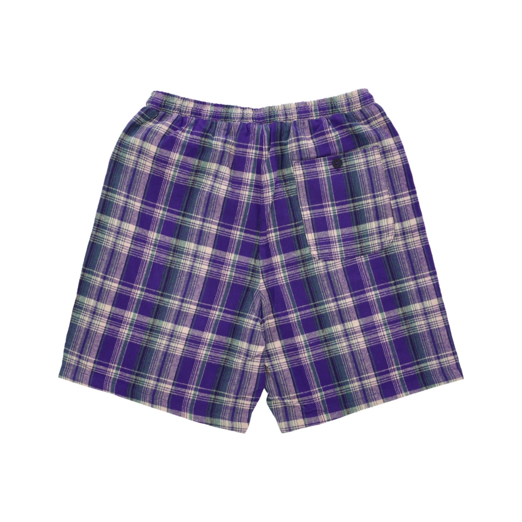 pantalone corto uomo cortland flannel easy short PURPLE