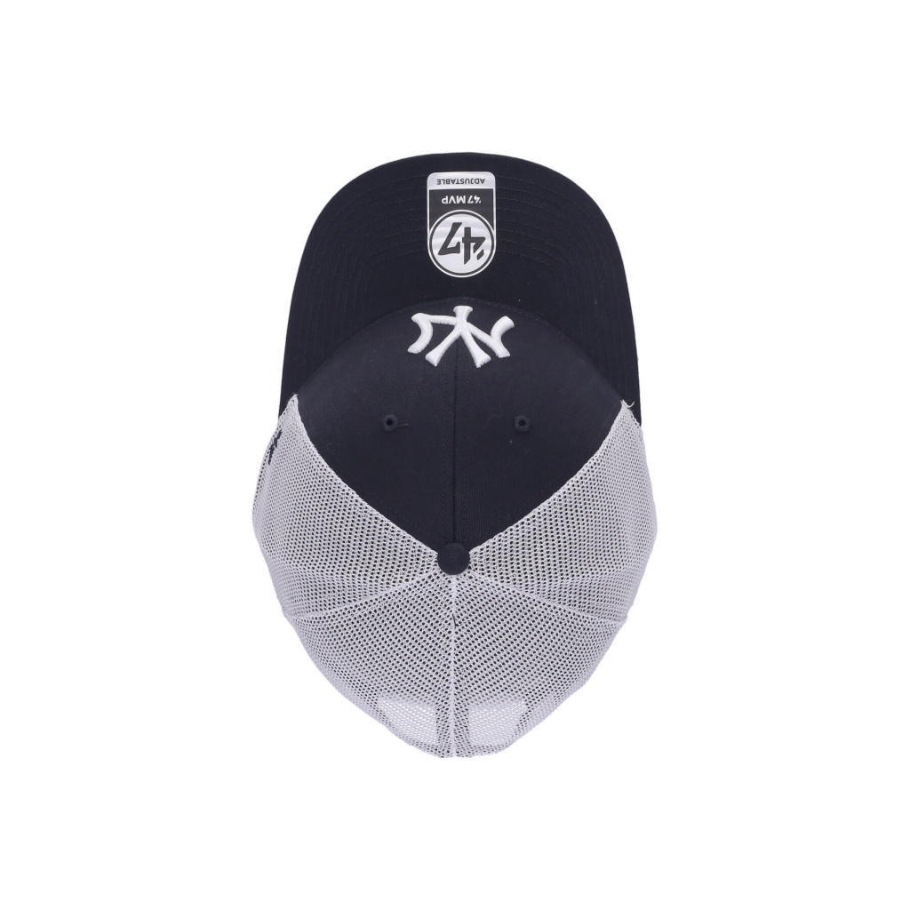 cappellino visiera curva uomo mlb branson mvp neyyan NAVY/WHITE